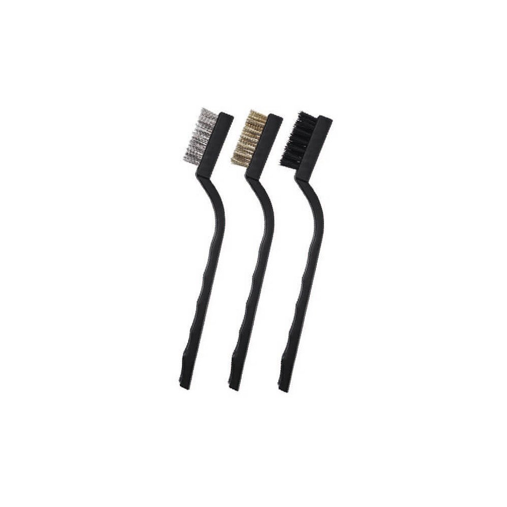 NORTH Brush set for 3D Printers 3 Brushes (Nylon, Brass and Steel)