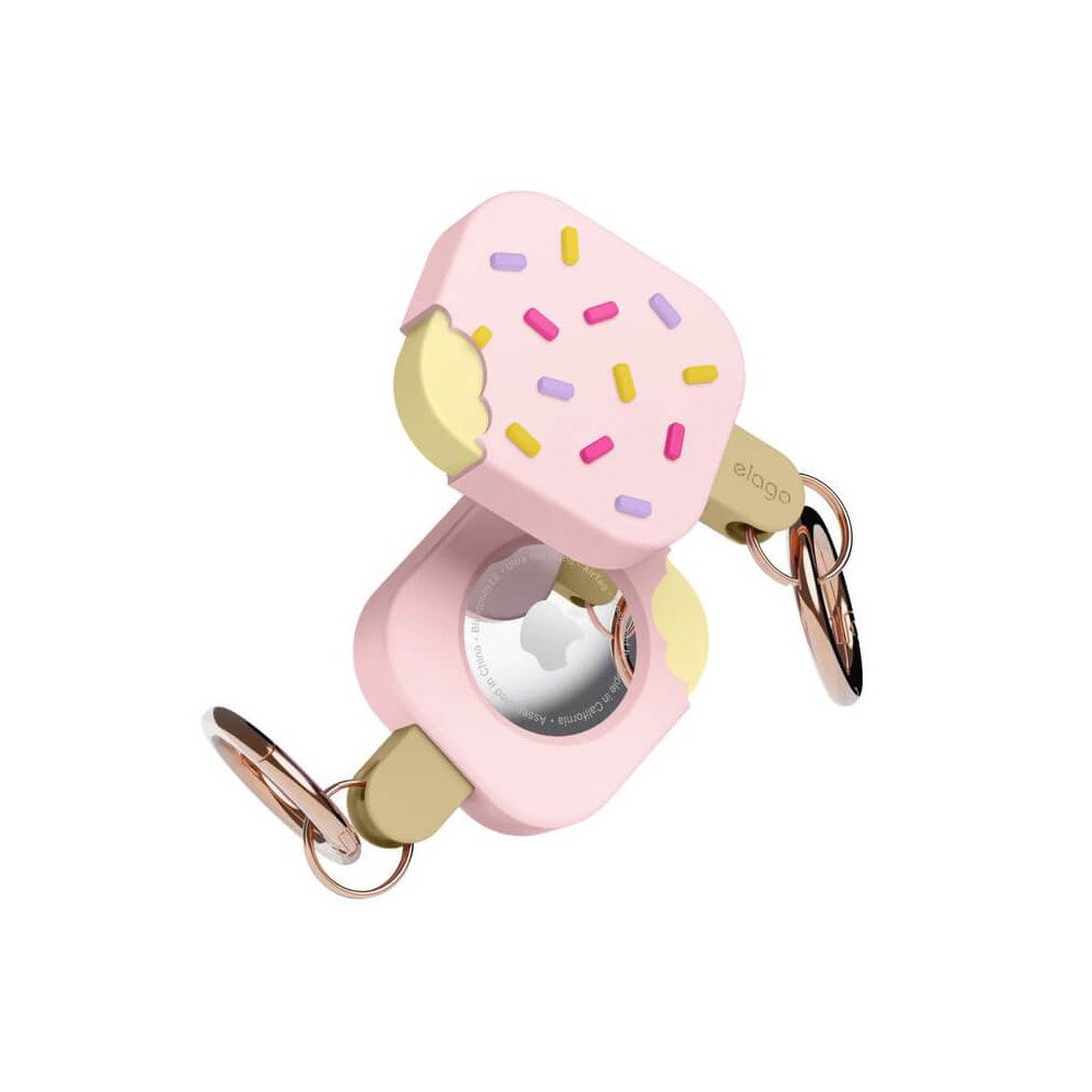 ELAGO Floppy Disc Case for AirTag Lovely Pink
