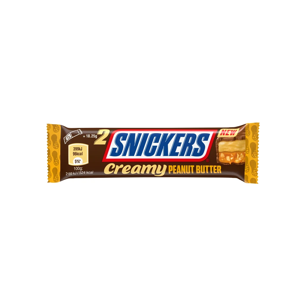 Snickers Creamy Peanut Butter 36,5 g