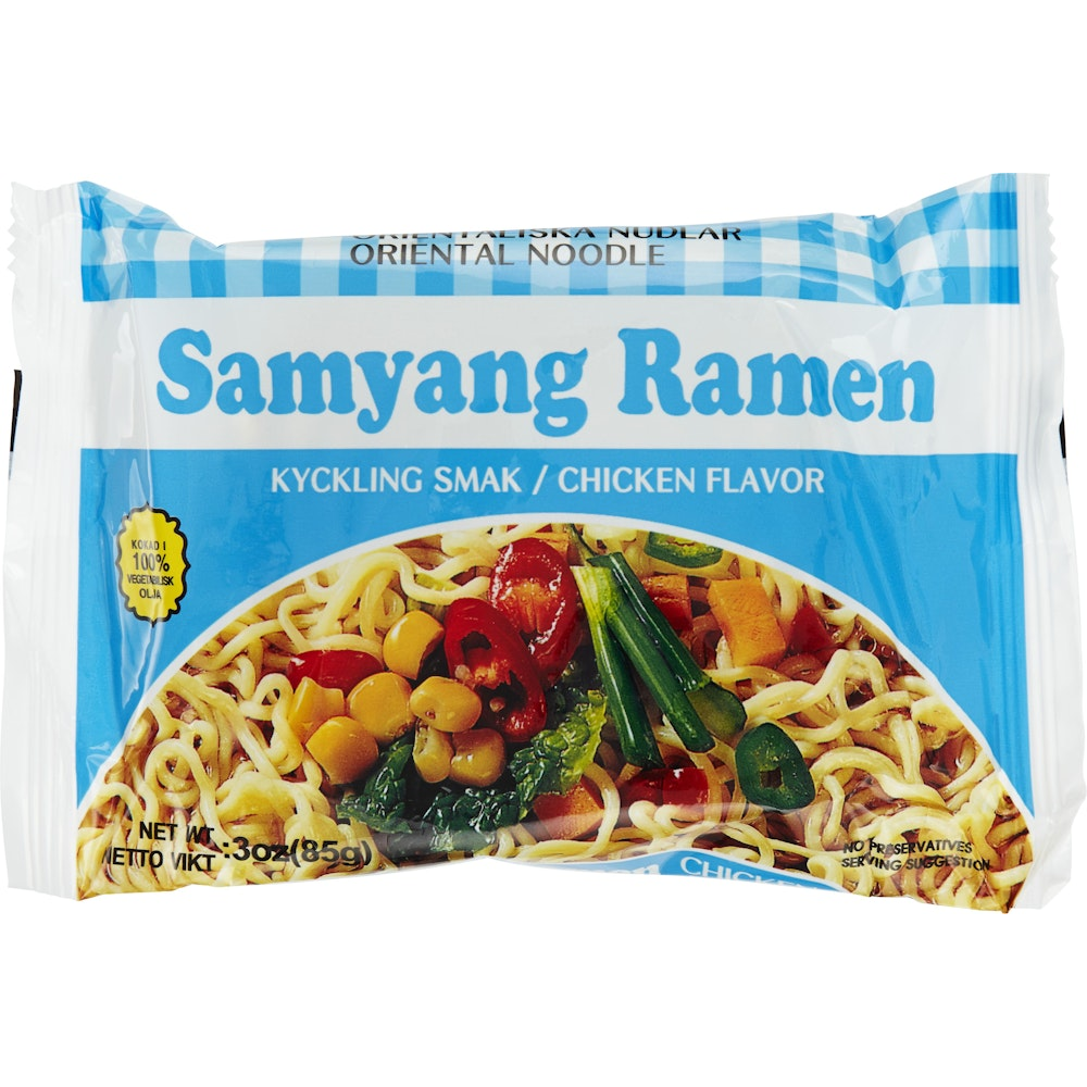 SAMYANG RAMEN Snabbnudlar Kyckling 85 g