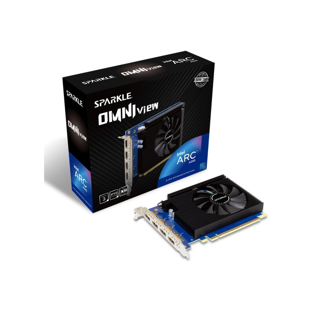 Sparkle SPARKLE Intel Arc A310 OMNI View - grafikkort - Arc A310 - 4 GB