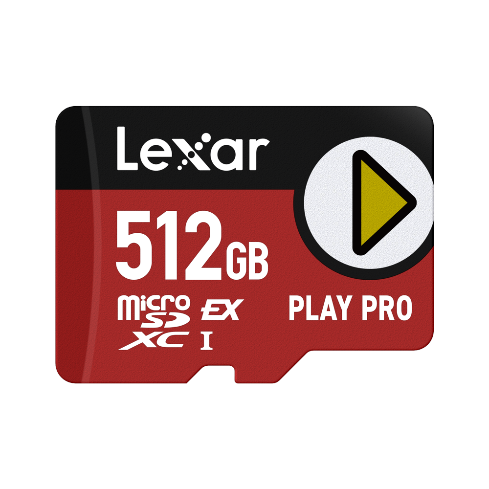 LEXAR Lexar microSDXC Express PLAY Pro Express 7.1, R900/W600 C10 U3 UHS-I (V30) 512GB