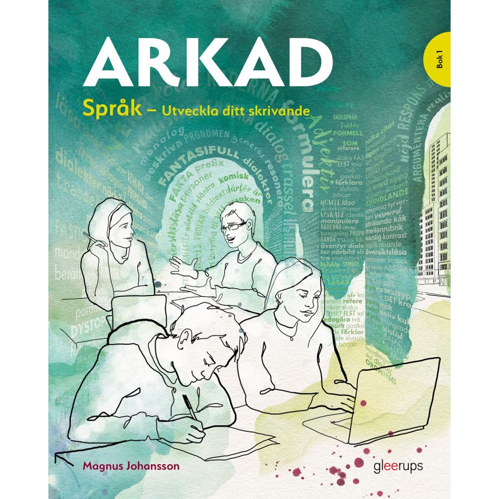 Magnus Johansson Arkad Sv/Sva, Språk 1 - utveckla ditt skrivande, arbetsbok (häftad)