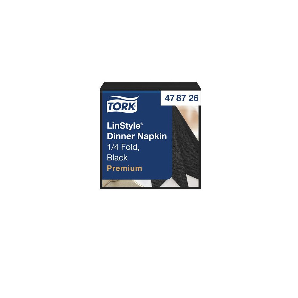 TORK Servett TORK LinStyle svart39x39cm 50/fp