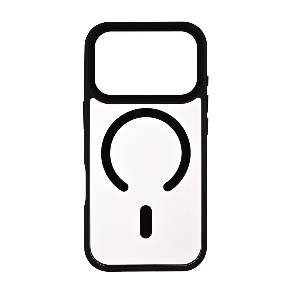 ONSALA Back Bumper Clear Case MagSerie iPhone 17 Pro Clear Case Black