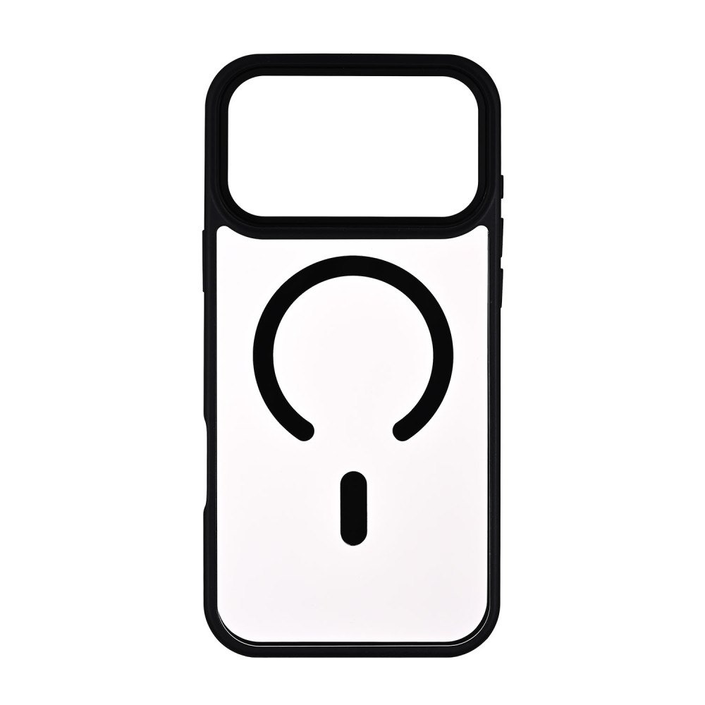 ONSALA Back Bumper Clear Case MagSerie iPhone 17 Pro Max Clear Case Black