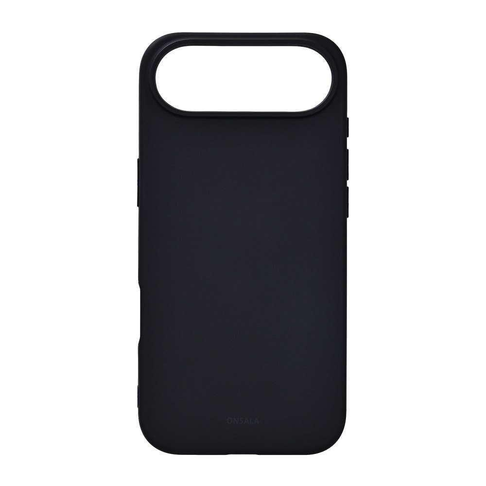ONSALA Back Sil Touch Recycled MagSerie iPhone Air Black