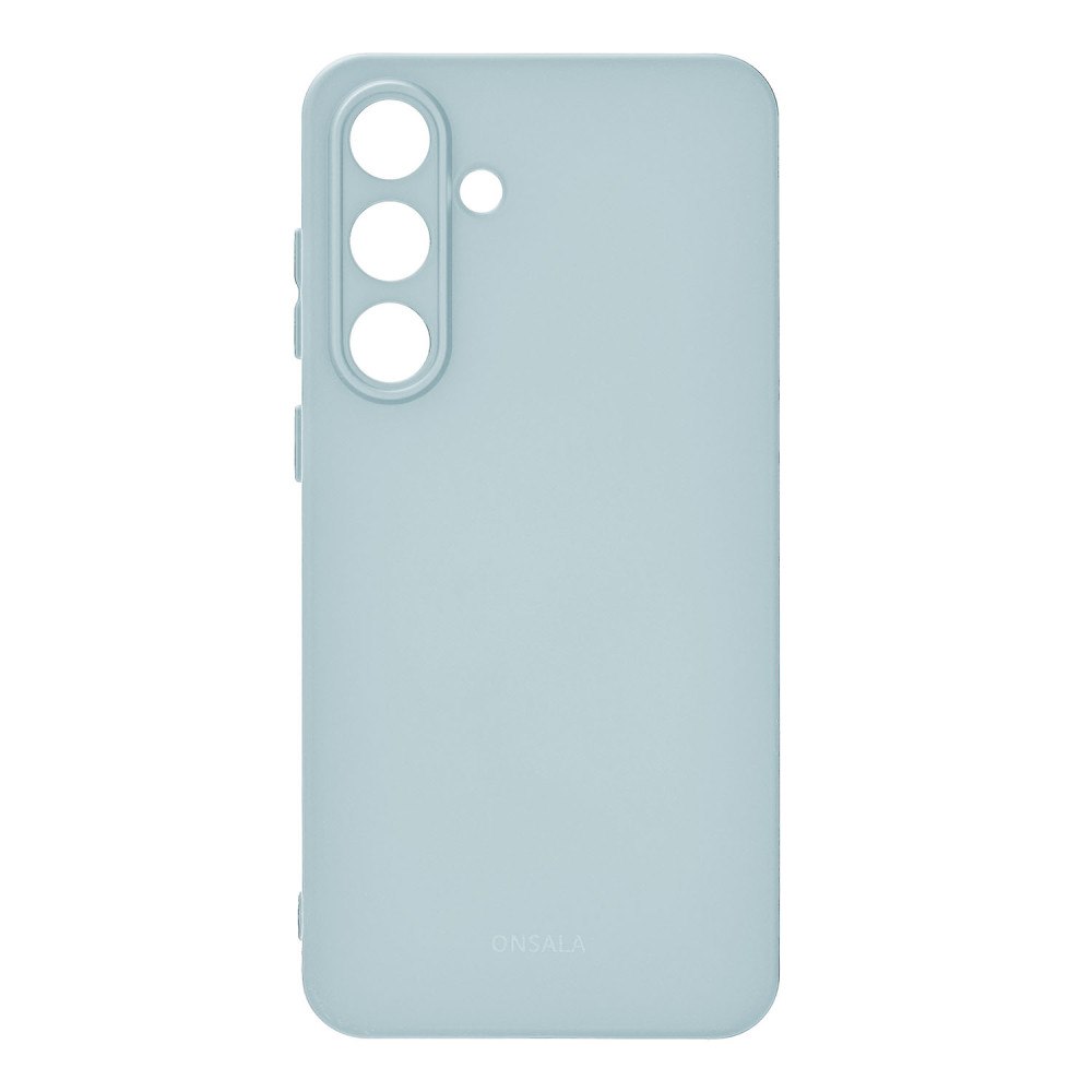 ONSALA Back Silicone Touch Recycled Samsung Galaxy S25 FE 5G Concrete
