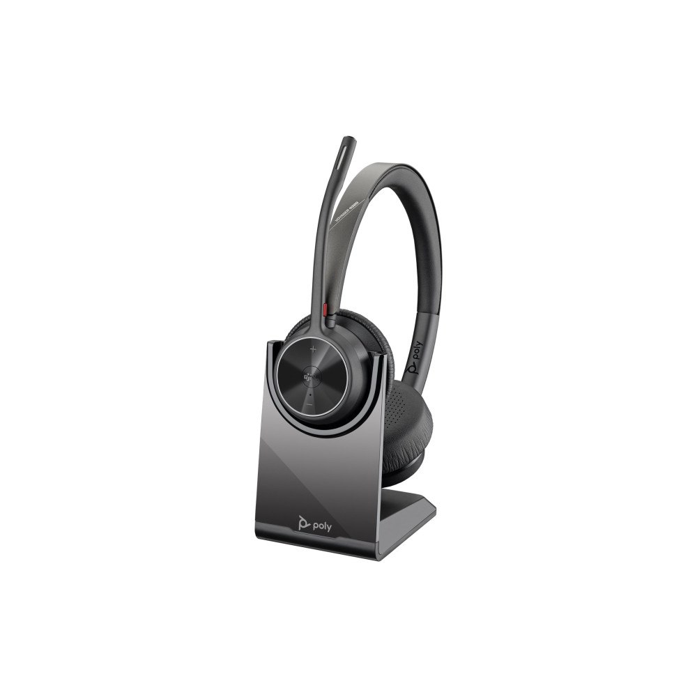 Poly HP Poly Voyager 4320-M - headset - USB-A via Bluetooth-adapter, USB-A