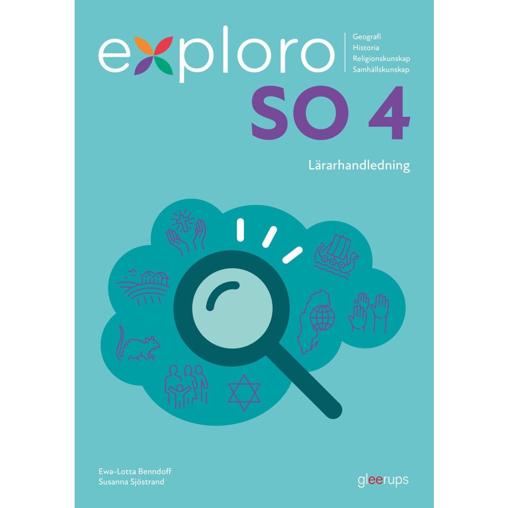 Ewa-Lotta Benndoff Exploro, SO åk 4, lärarhandledning (bok, spiral)