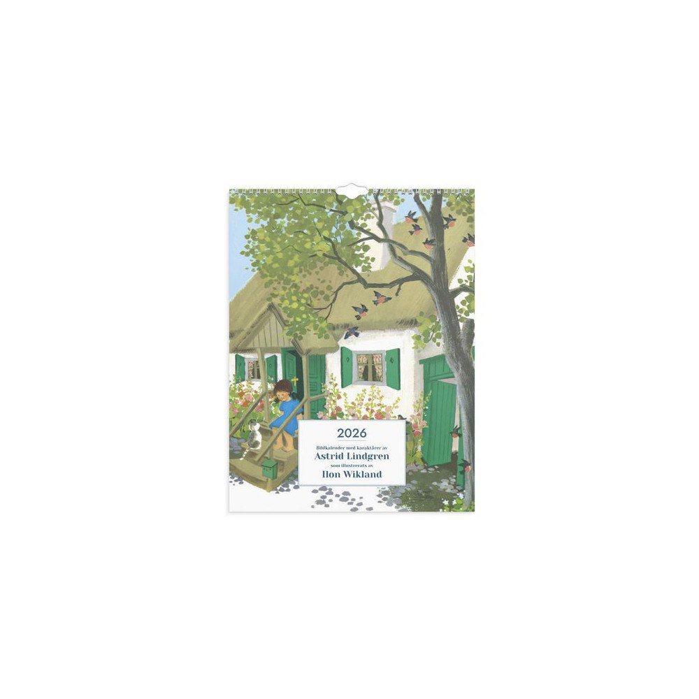 Burde Väggkalender Ilon Wikland 2026