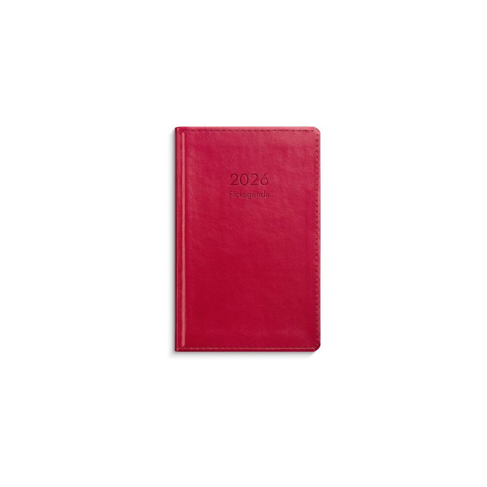 Burde Fickagenda 2026 röd
