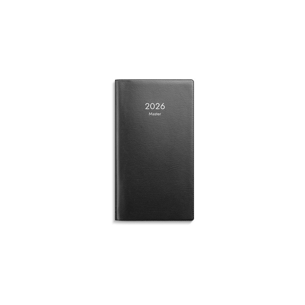Burde Kalender Master 2026 plast svart