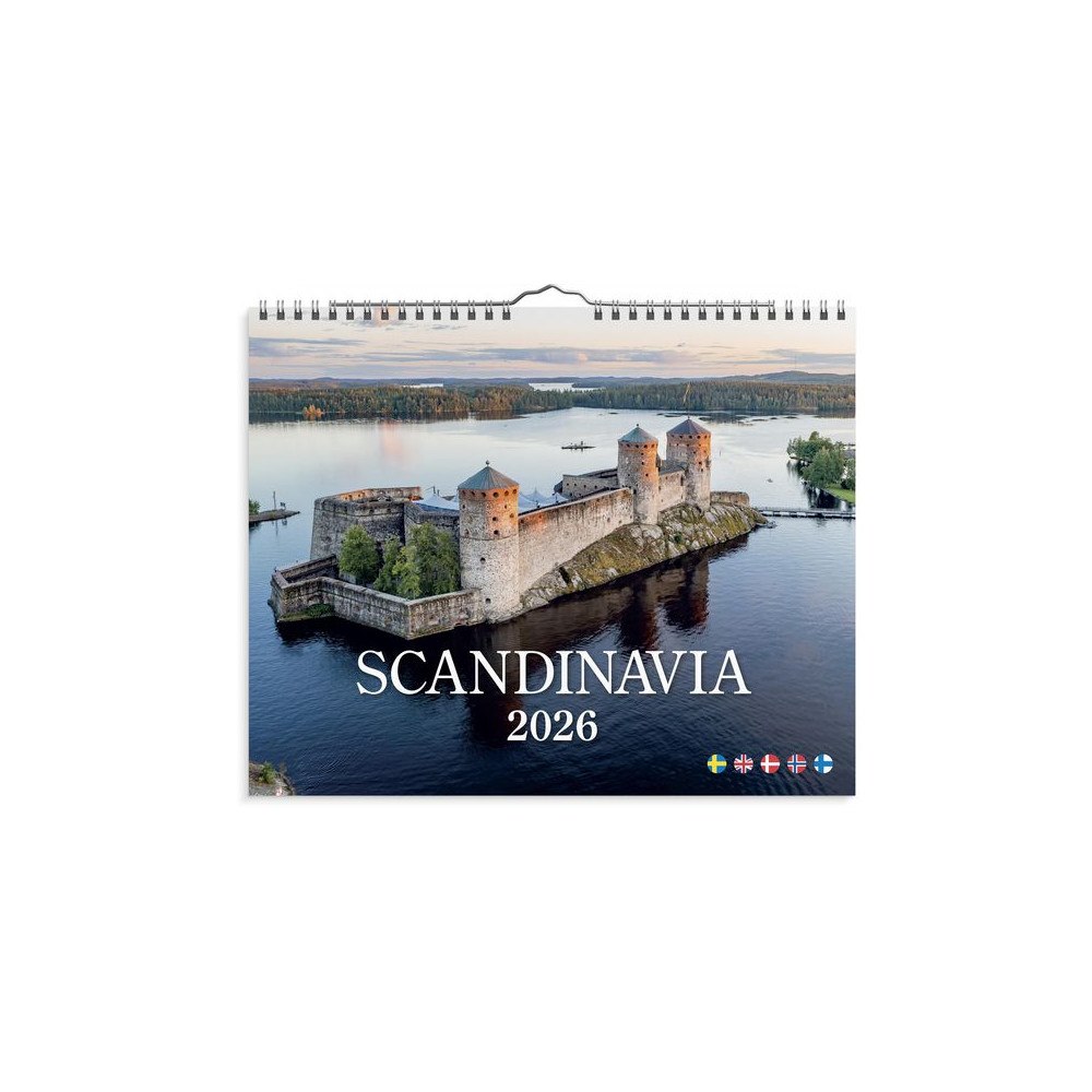 Burde Väggkalender Scandinavia 2026