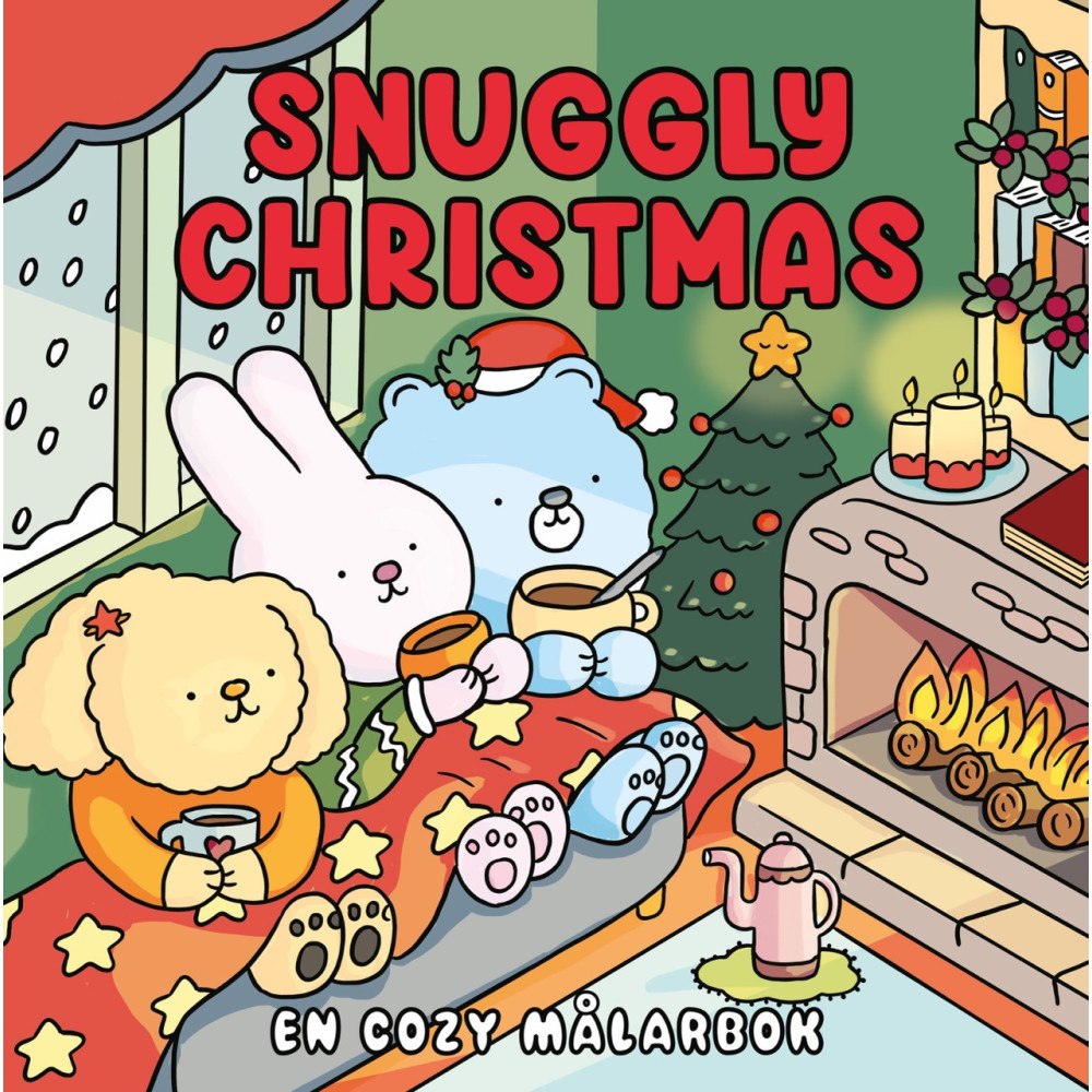 Tukan Förlag Snuggly Christmas. En cozy målarbok (häftad)