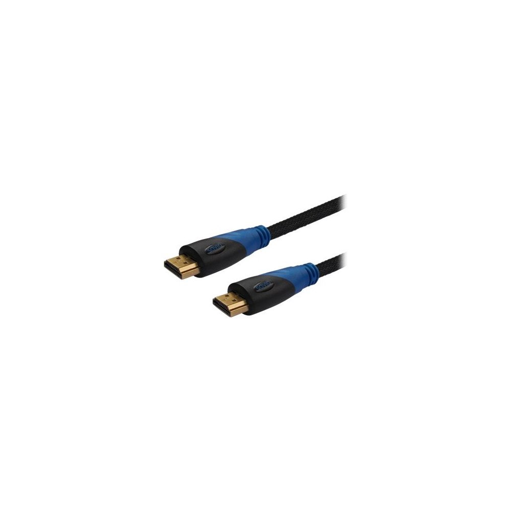 SAVIO SAVIO CL-02 - HDMI-kabel med Ethernet - 1.5 m