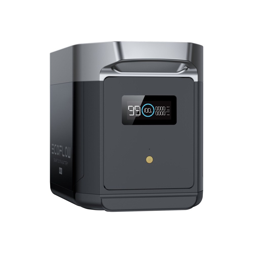 EcoFlow EcoFlow Delta 2 Max - Extrabatteri för portabel strömenhet - smart - LiFePO4 - 2048 Wh
