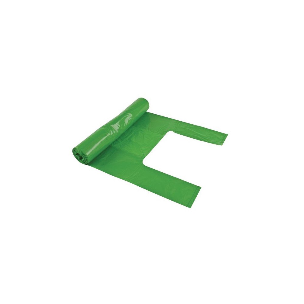 Polynova Papperskorgspåse opt. 30L 35my grön25/RL