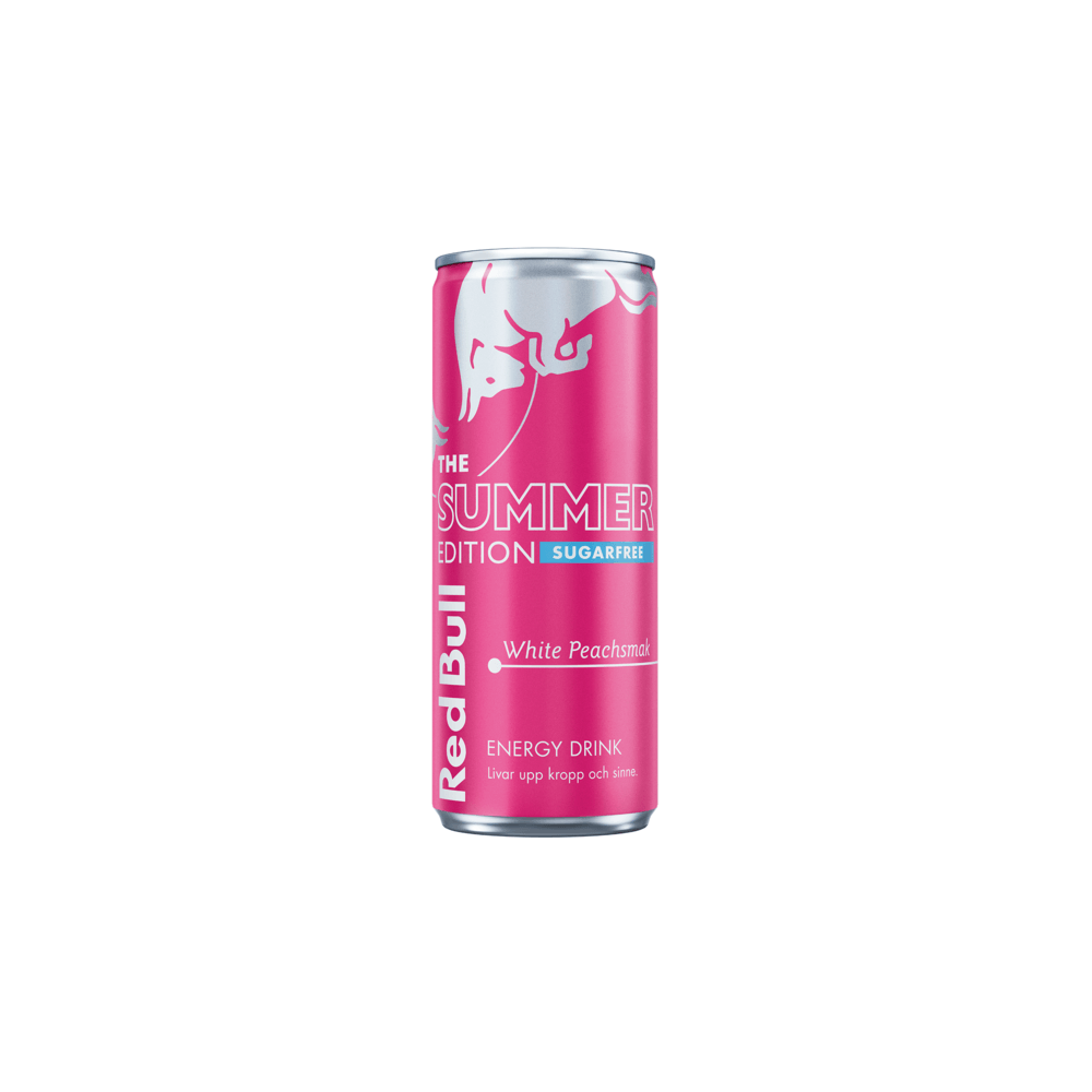 Red Bull Red Bull Summer Edition White Peach Energidryck 25 cl