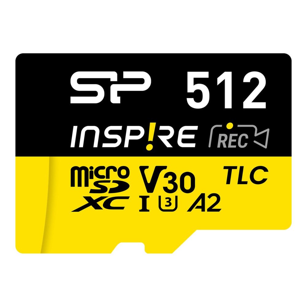 Silicon Power SILICON POWER Inspire - flash-minneskort - 512 GB - microSDXC UHS-I U3