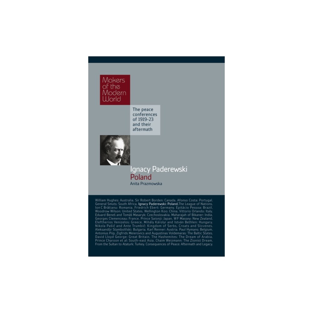 Haus Publishing Ignacy Paderewski: Poland (inbunden, eng)