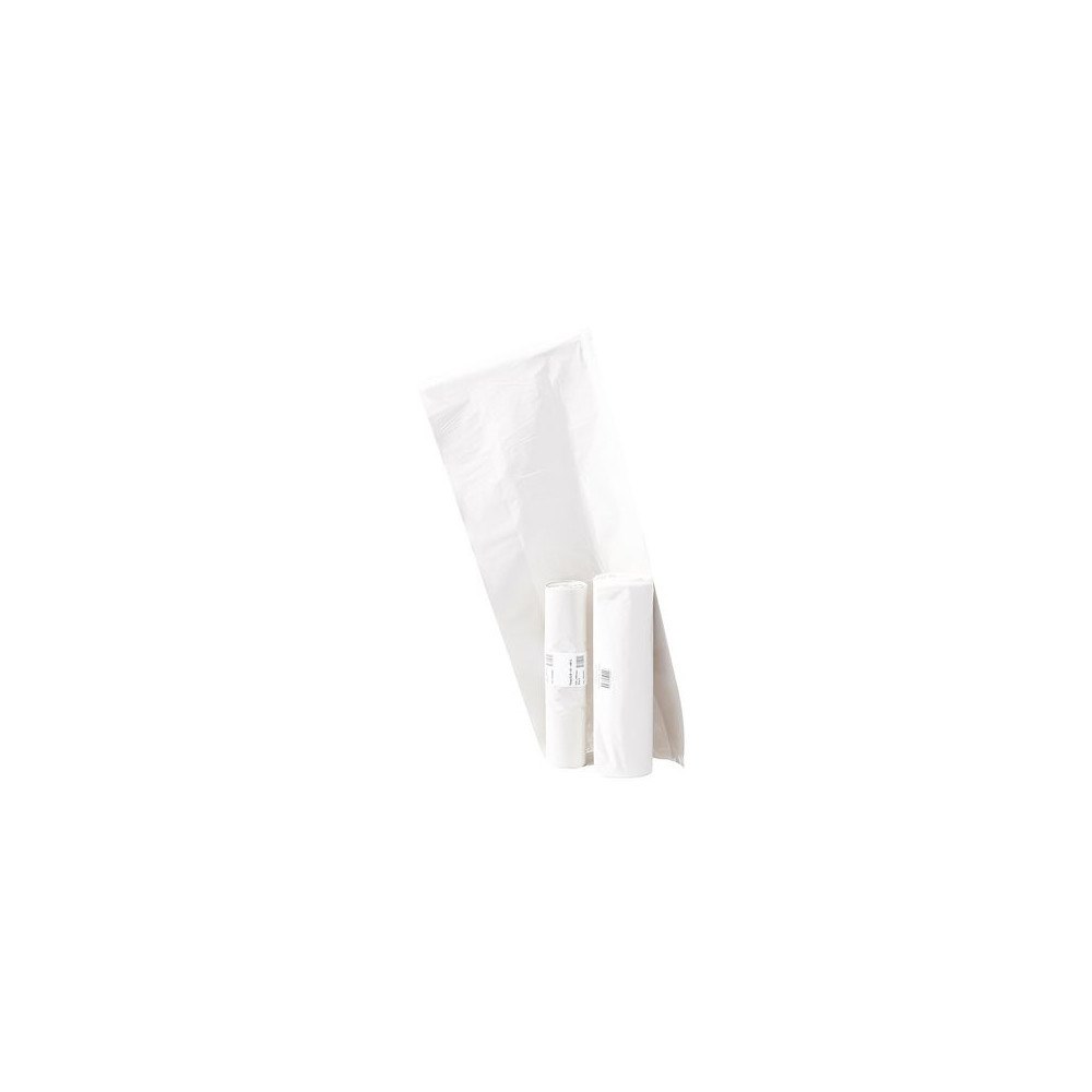 Polynova Plastsäck POLY LD 60L 45my vit 25/rl