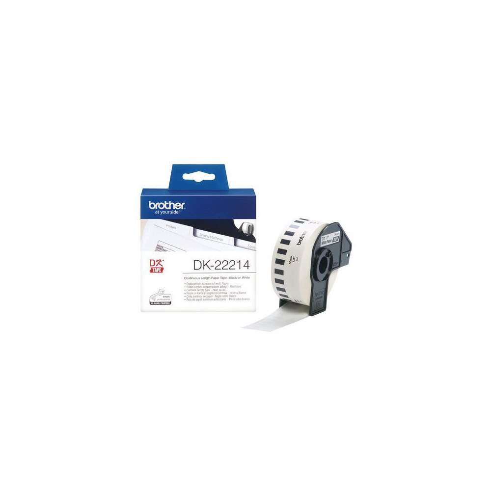 Brother Etikett BROTHER DK22214 12mm x 30, 48m