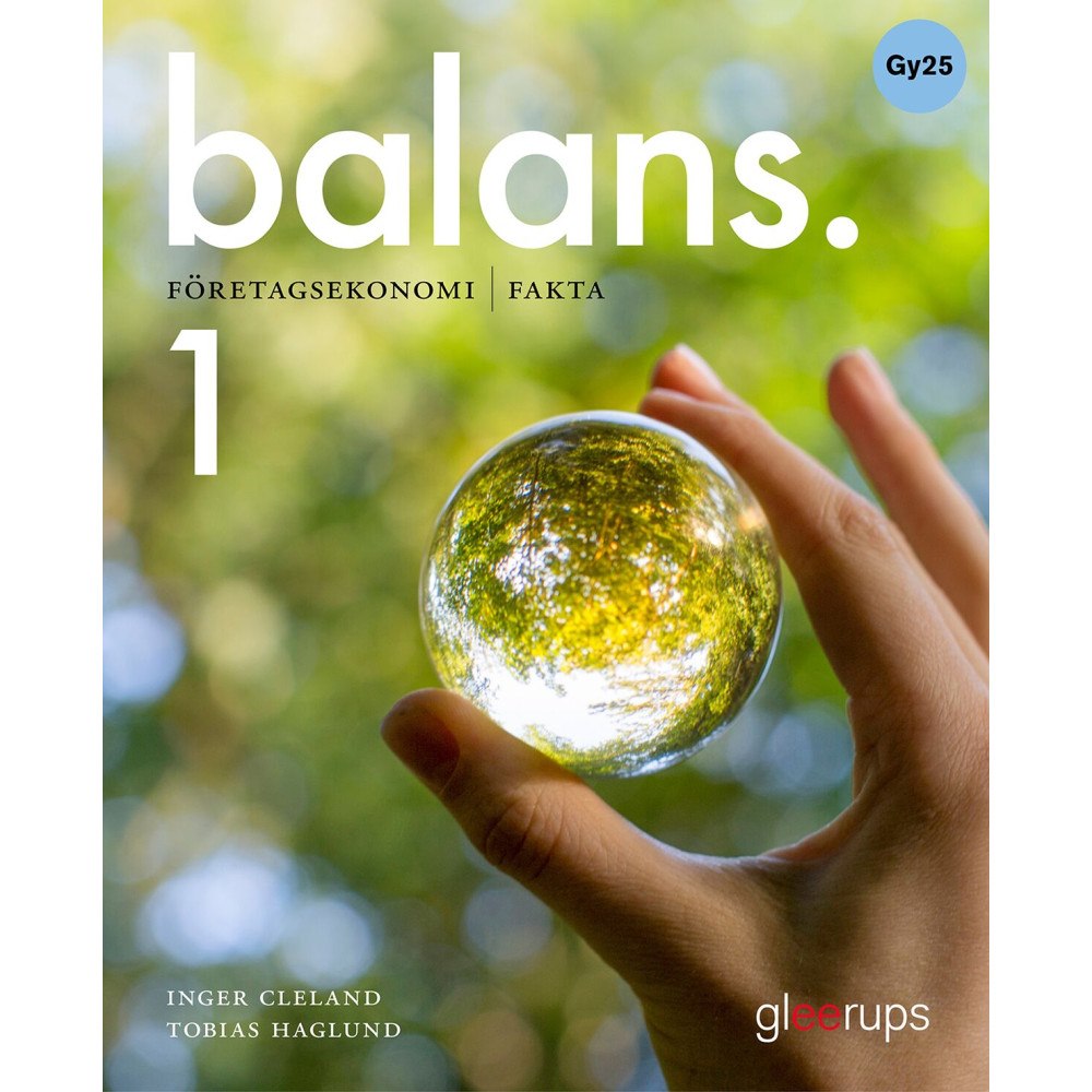 Inger Cleland Balans Företagsekonomi 1, faktabok, Gy25 (häftad)