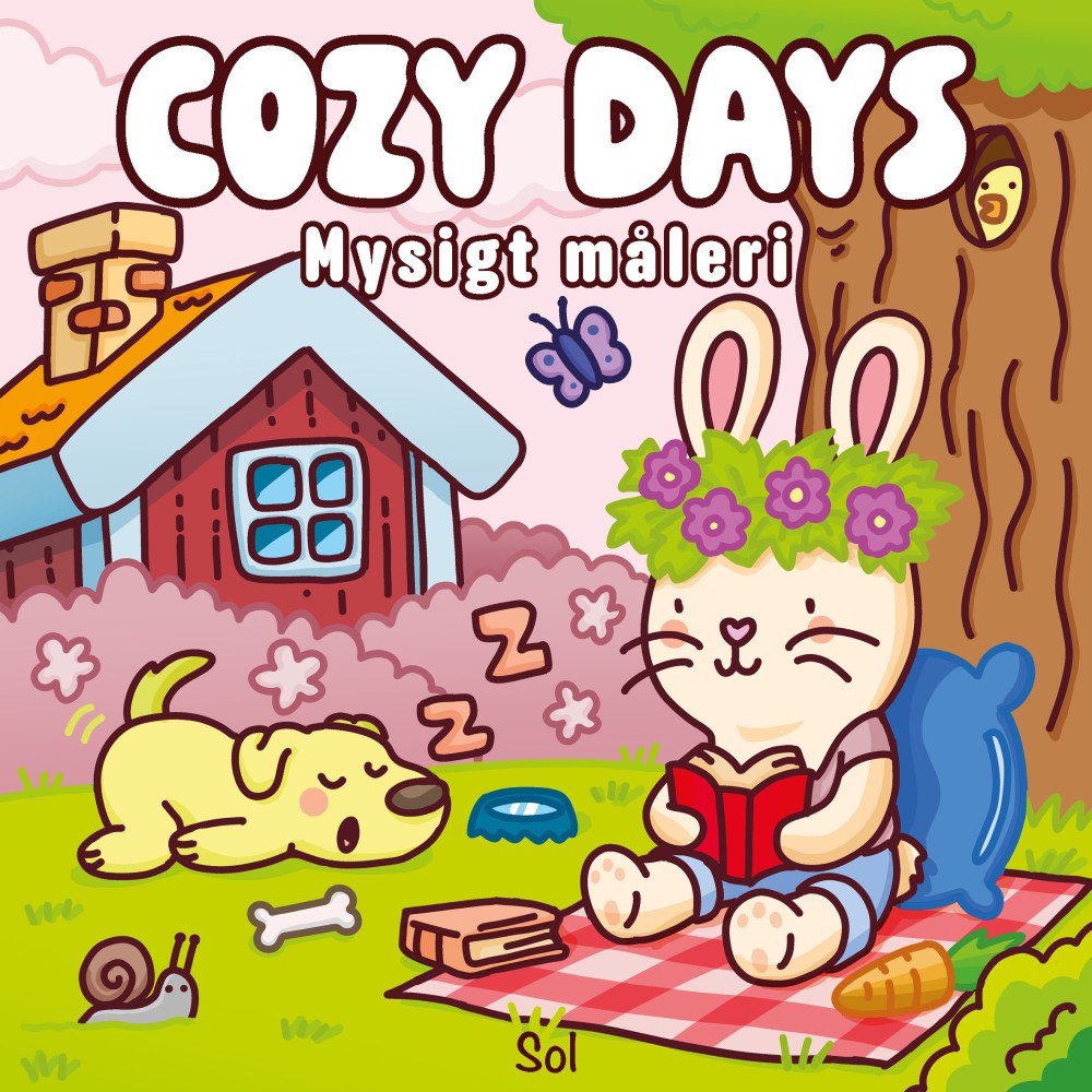 Mikael Sol Cozy days. Mysigt måleri (häftad)