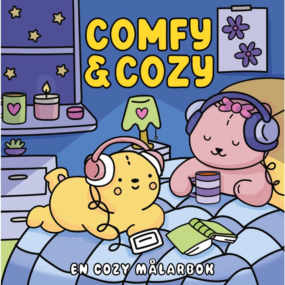 Tukan Förlag Comfy & Cozy. En cozy målarbok (häftad)
