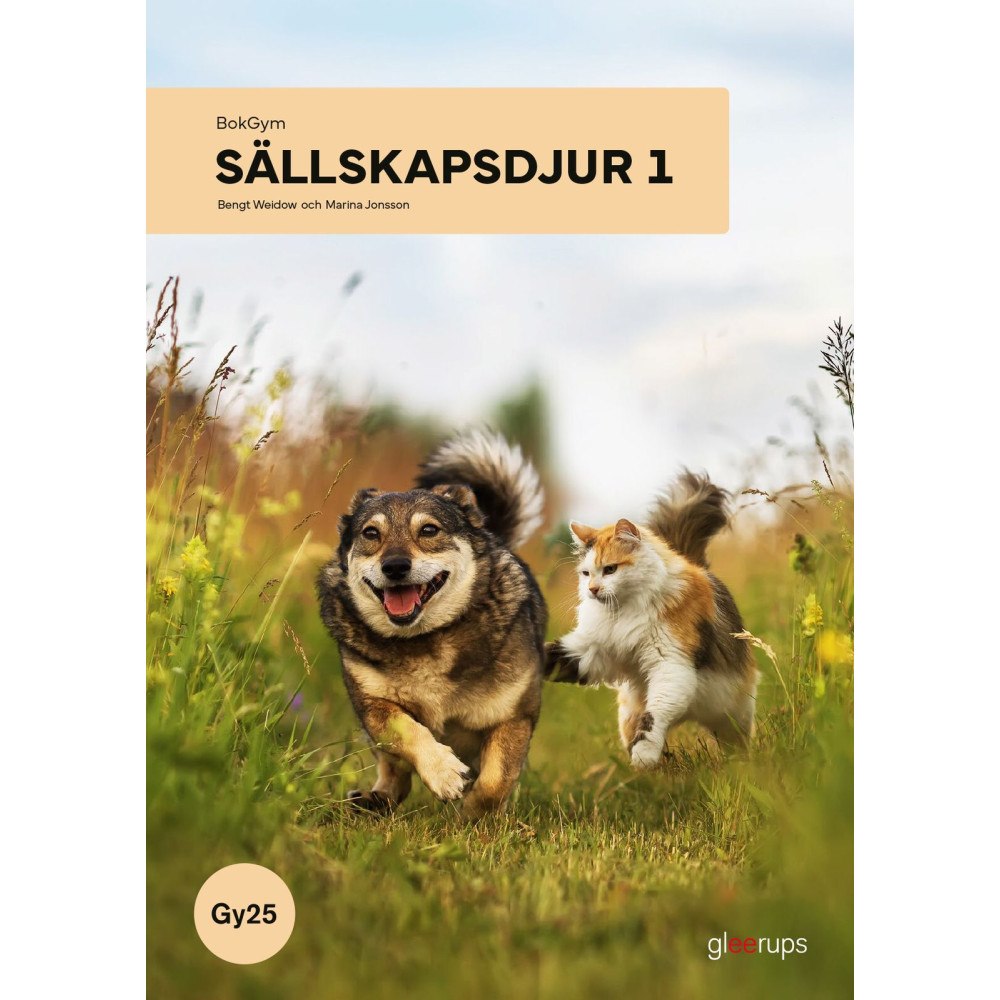 Bengt Weidow BokGym Sällskapsdjur 1, bok, Gy25 (bok, spiral)