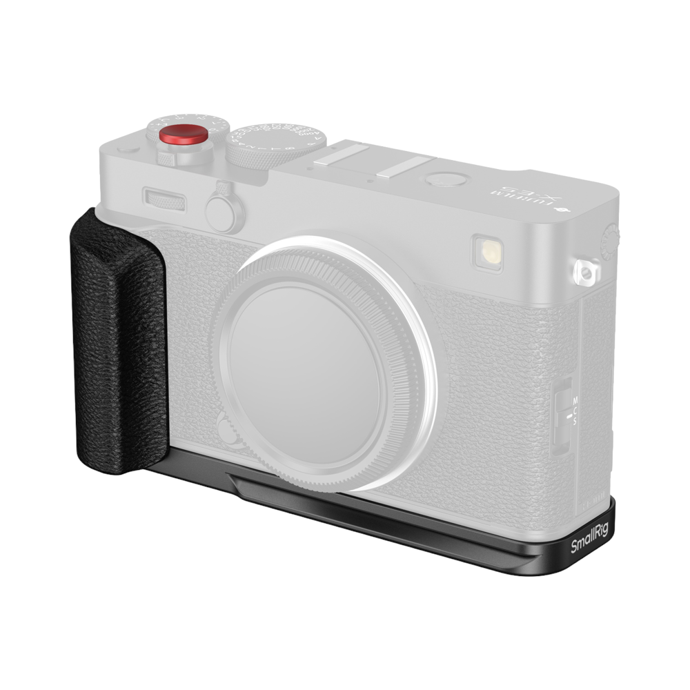 SMALLRIG SmallRig 5448 L-Shaped Mount Plate with Silicone Handle for FUJIFILM X-E5 Black