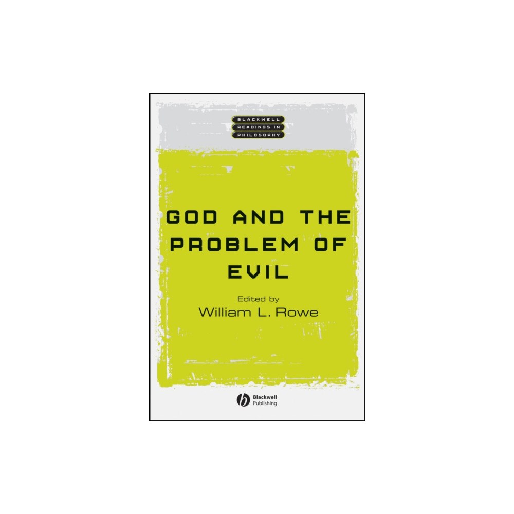 John Wiley And Sons Ltd God and the Problem of Evil (häftad, eng)