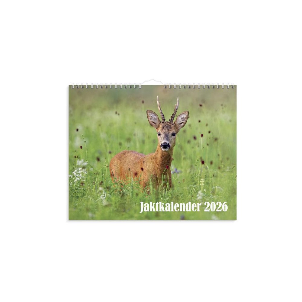 Burde Väggkalender Jaktkalender 2026