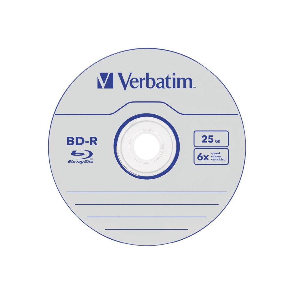 VERBATIM Verbatim DataLife - BD-R x 5 - 25 GB - lagringsmedier