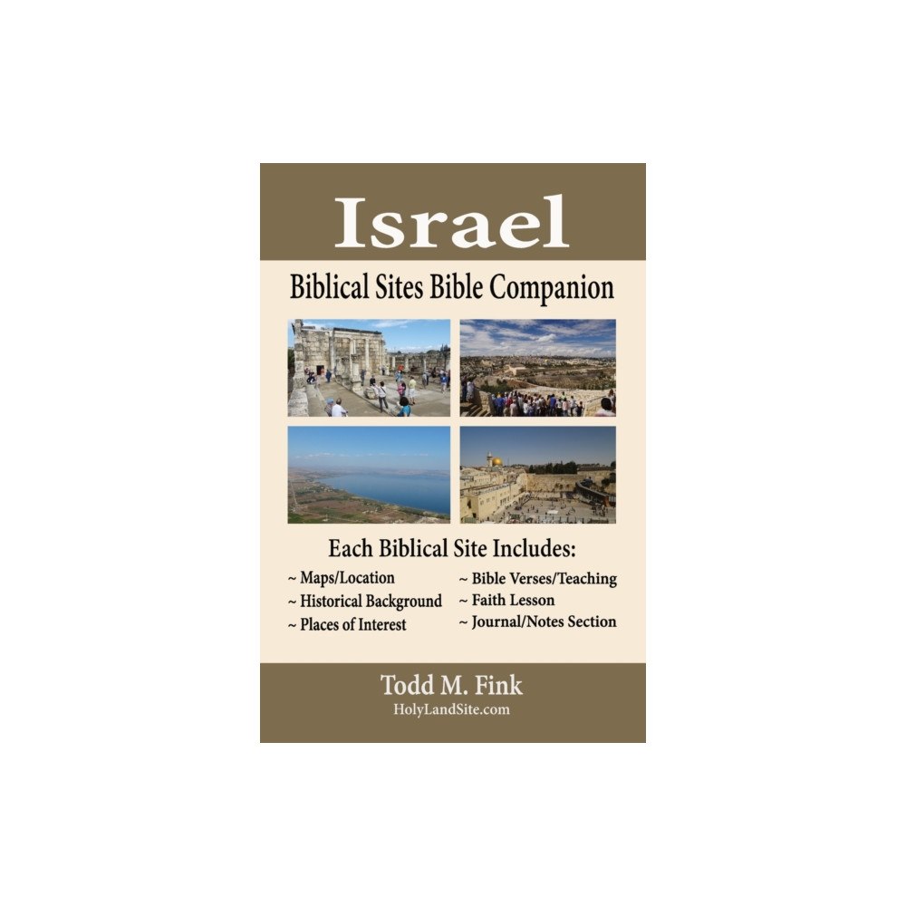 Selah Book Press Israel Biblical Sites Bible Companion (häftad, eng)