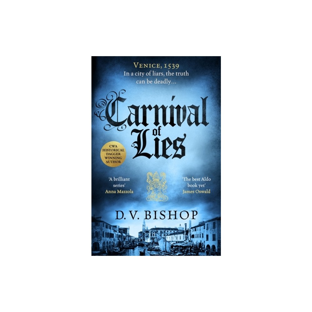 D. V. Bishop Carnival of Lies (inbunden, eng)