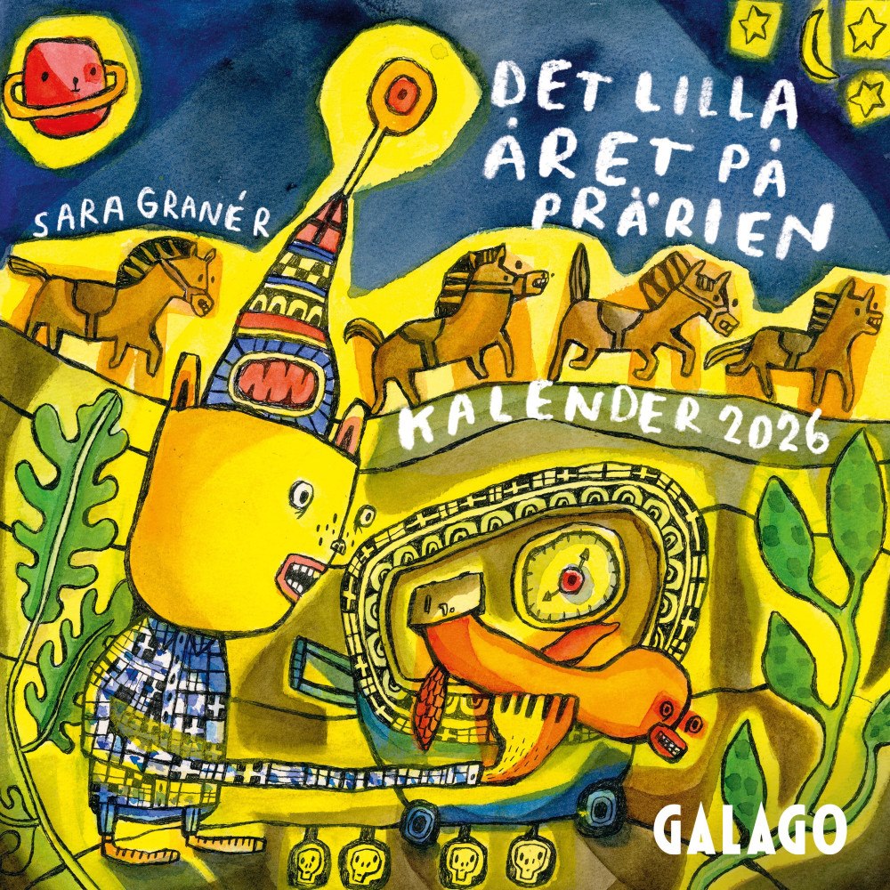 Ordfront förlag Det lilla året på prärien - Galagokalendern 2026 (häftad)