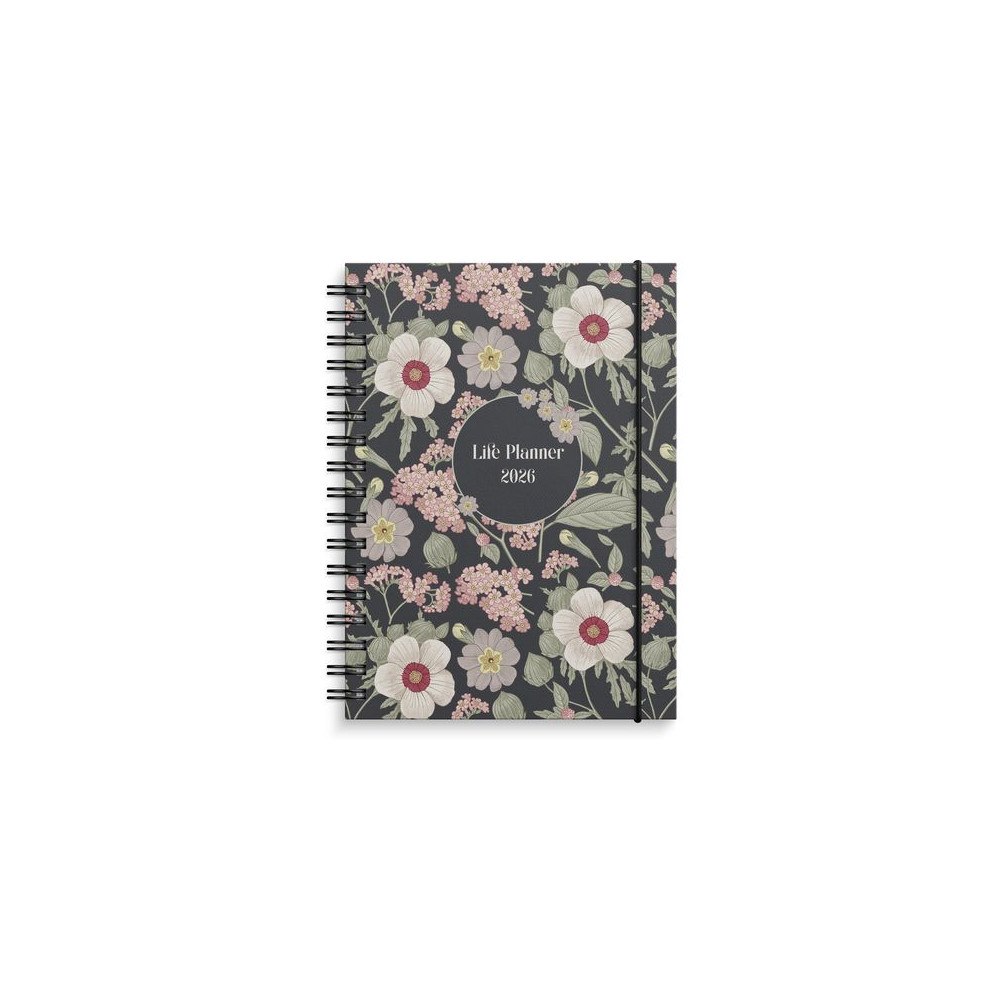 Burde Kalender Life Planner Floral 2026