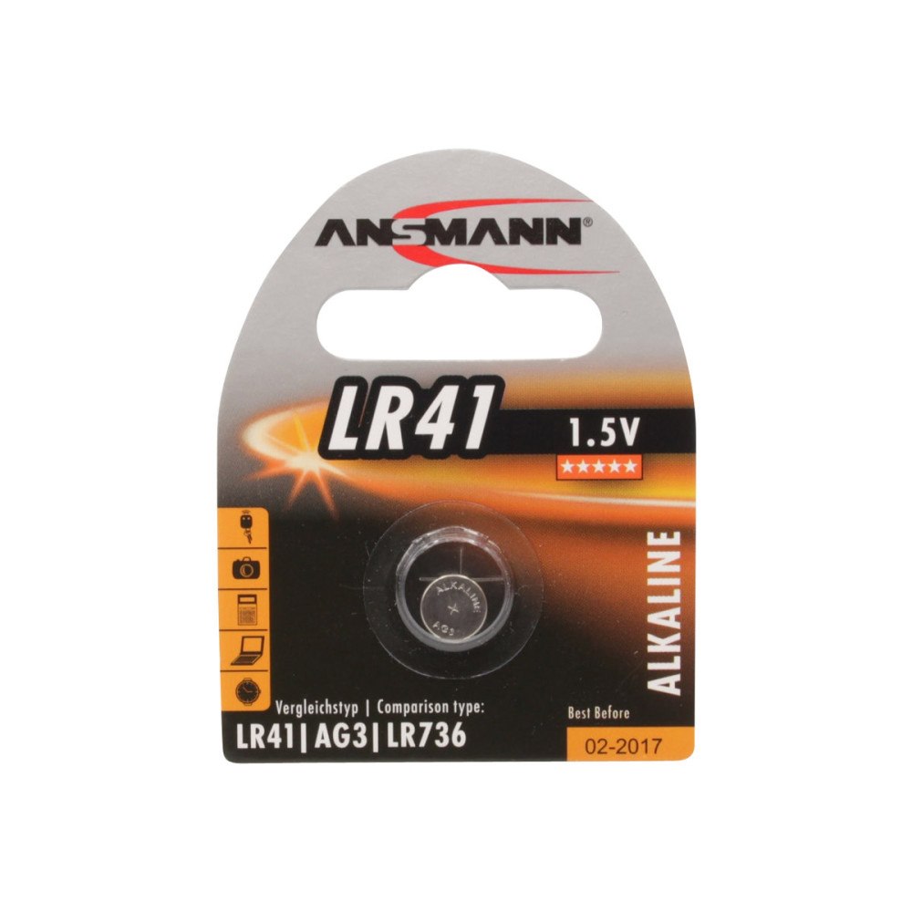 ANSMANN-ENERGY ANSMANN batteri x LR41 - alkaliskt