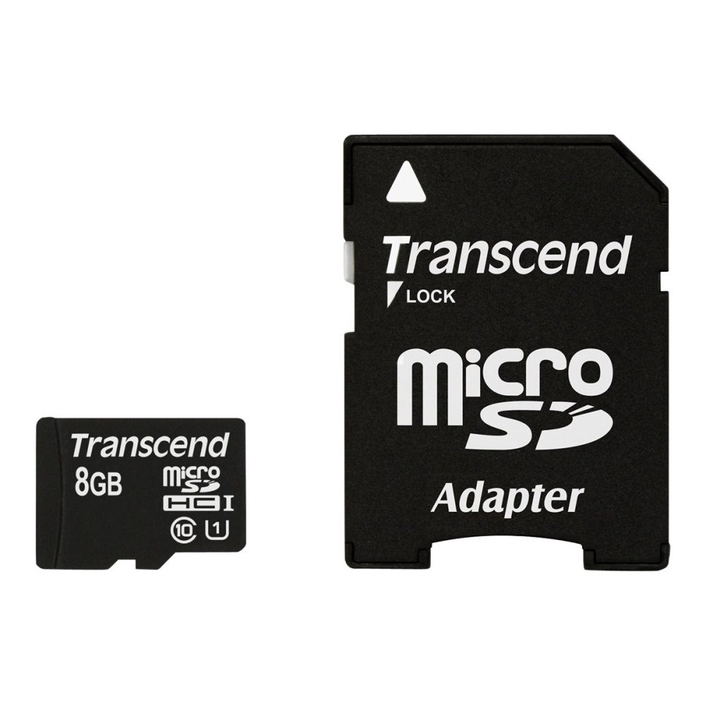 Transcend Information Transcend Premium - flash-minneskort - 8 GB - microSDHC UHS-I