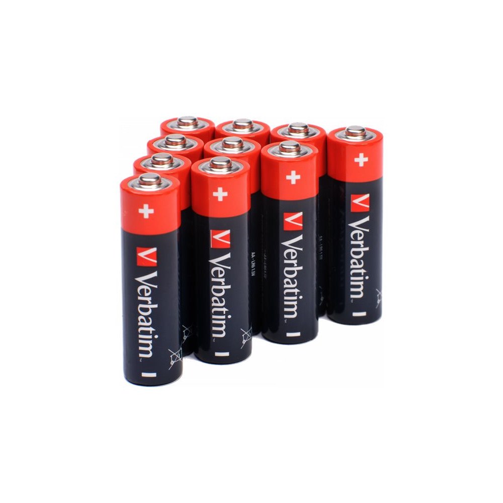 VERBATIM Verbatim batteri - 4 x AA-typ - alkaliskt