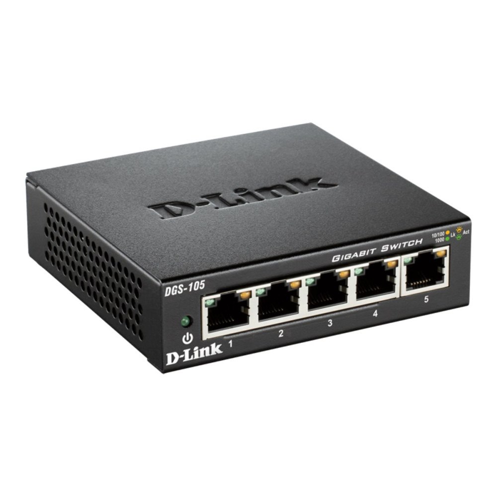 D-Link D-Link DGS 105 - switch - 5 portar