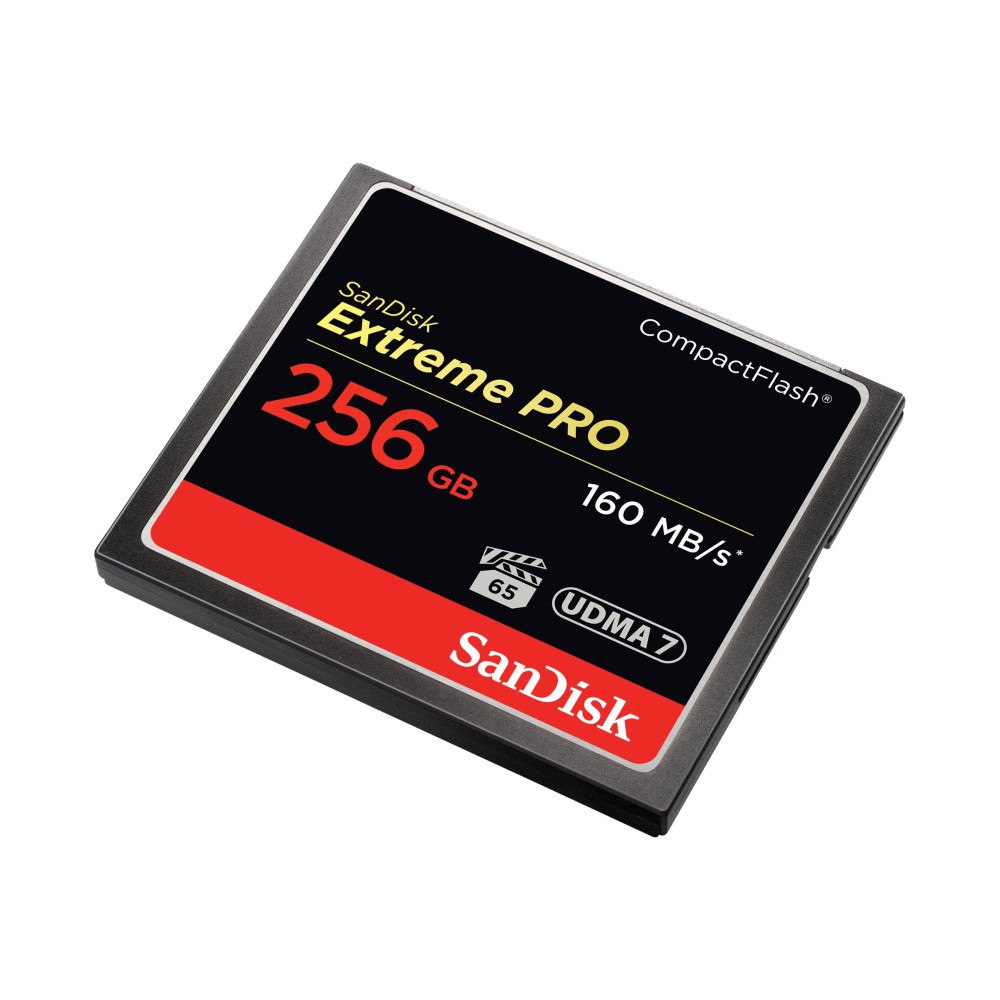 SANDISK SanDisk Extreme Pro - flash-minneskort - 256 GB - CompactFlash