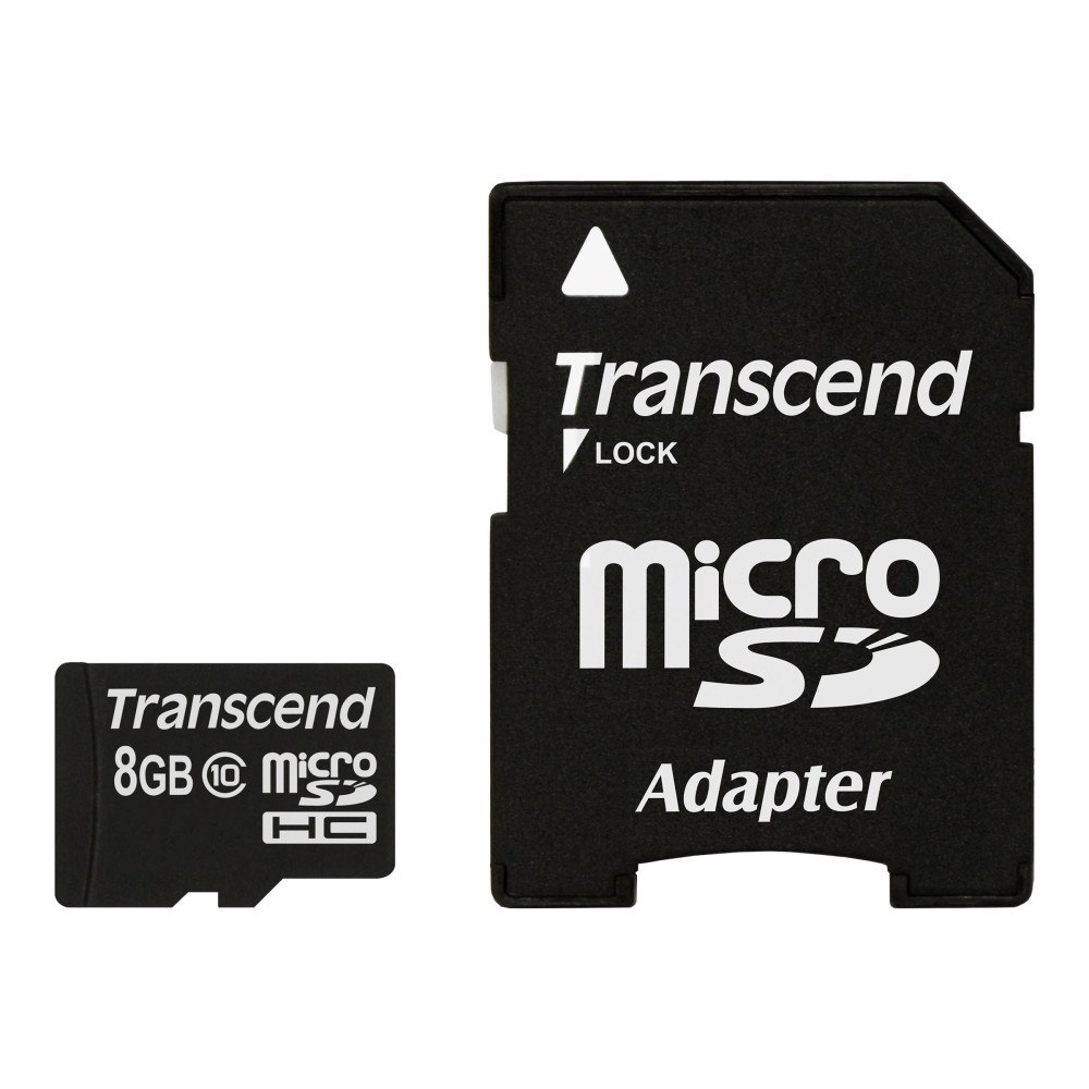 Transcend Information Transcend Premium - flash-minneskort - 8 GB - microSDHC