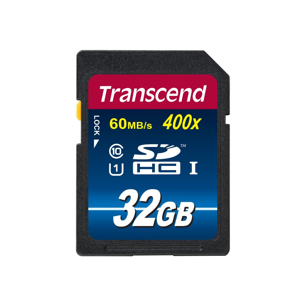 Transcend Information Transcend SDHC Class 10 UHS-I (Premium) - flash-minneskort - 32 GB - SDHC UHS-I