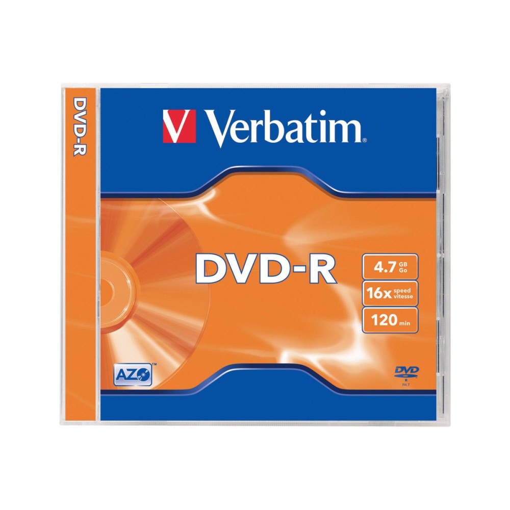 VERBATIM Verbatim - DVD-R x 5 - 4.7 GB - lagringsmedier