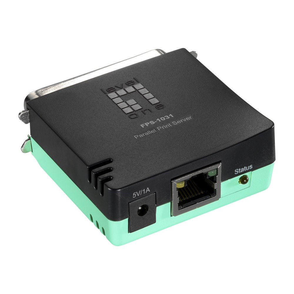 LevelOne LevelOne FPS-1031 - printserver - parallell - 10/100 Ethernet
