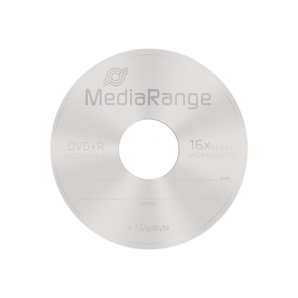 MediaRange MediaRange - DVD+R x 5 - 4.7 GB - lagringsmedier