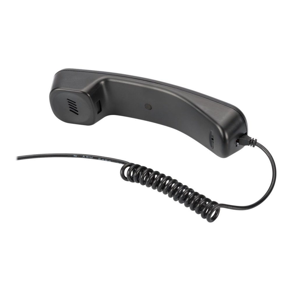 Digitus DIGITUS SKYPE USB telephone handset DA-70772 - IP-telefonlur